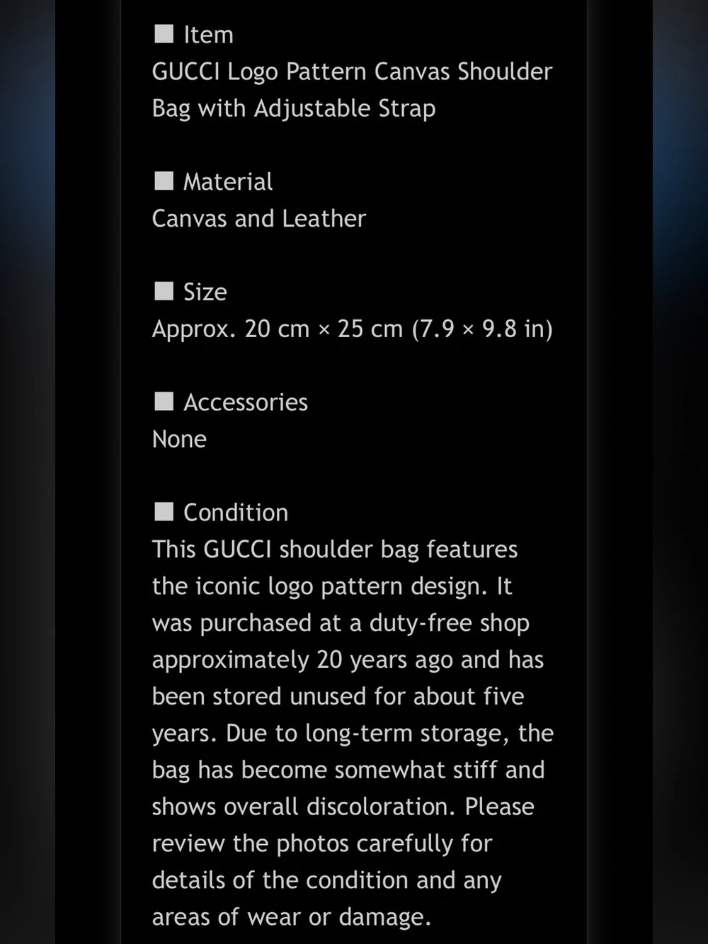 Gucci brown gg